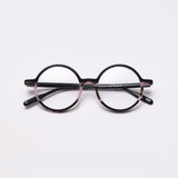Glen Round Vintage Acetate Optical Glasses Frame