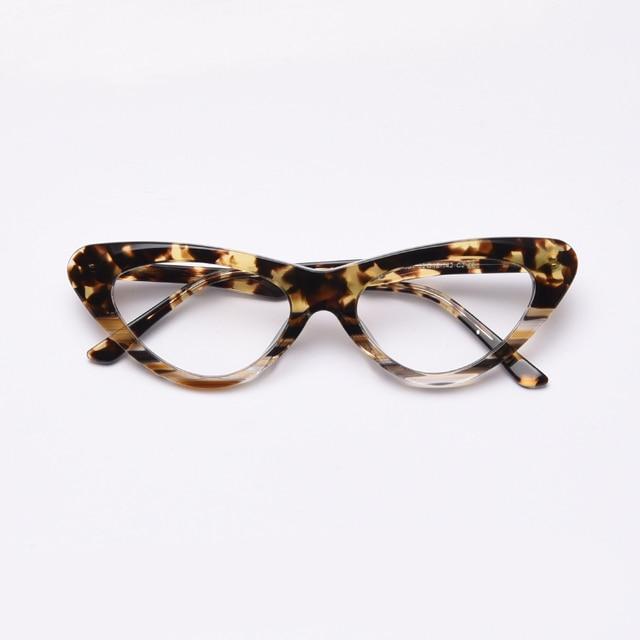 Mag Retro Cat Eye Glasses Frame