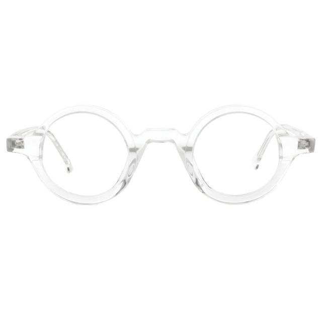 Tim Punk Retro Round Optical Acetate Glasses Frame