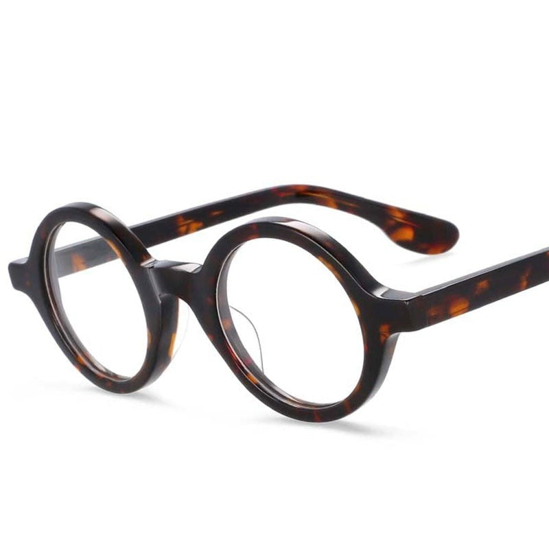 Nat Round Retro Acetate Optical Glasses Frame
