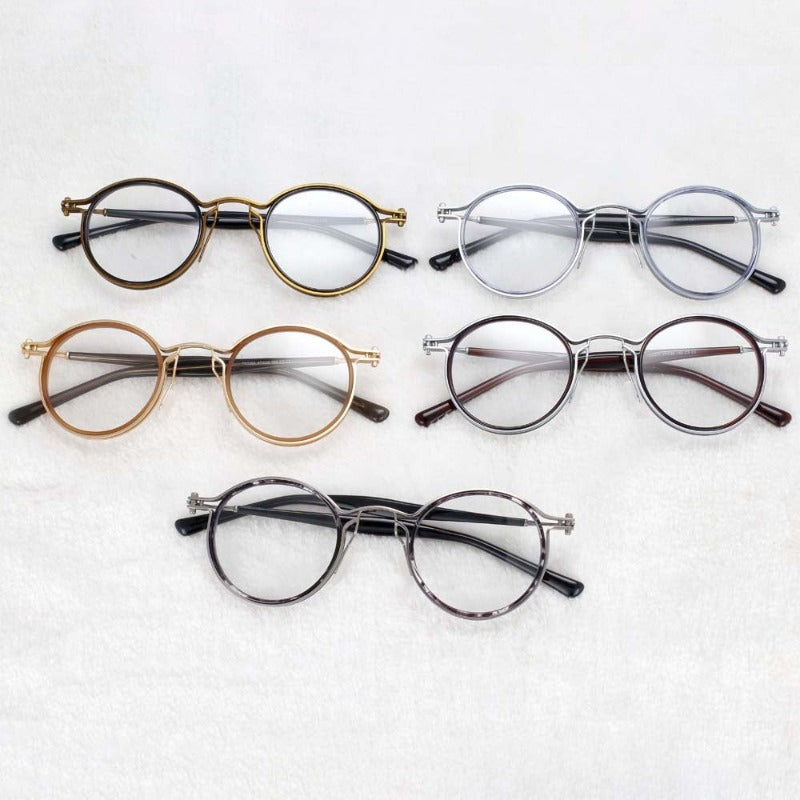 Tel Retro Steam Punk Optical Glasses Frame