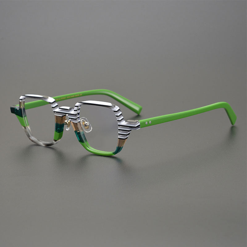 Malloy New Acetate Geometric Glasses Frame