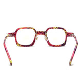 Amos Acetate Retro Square Optical Glasses Frame