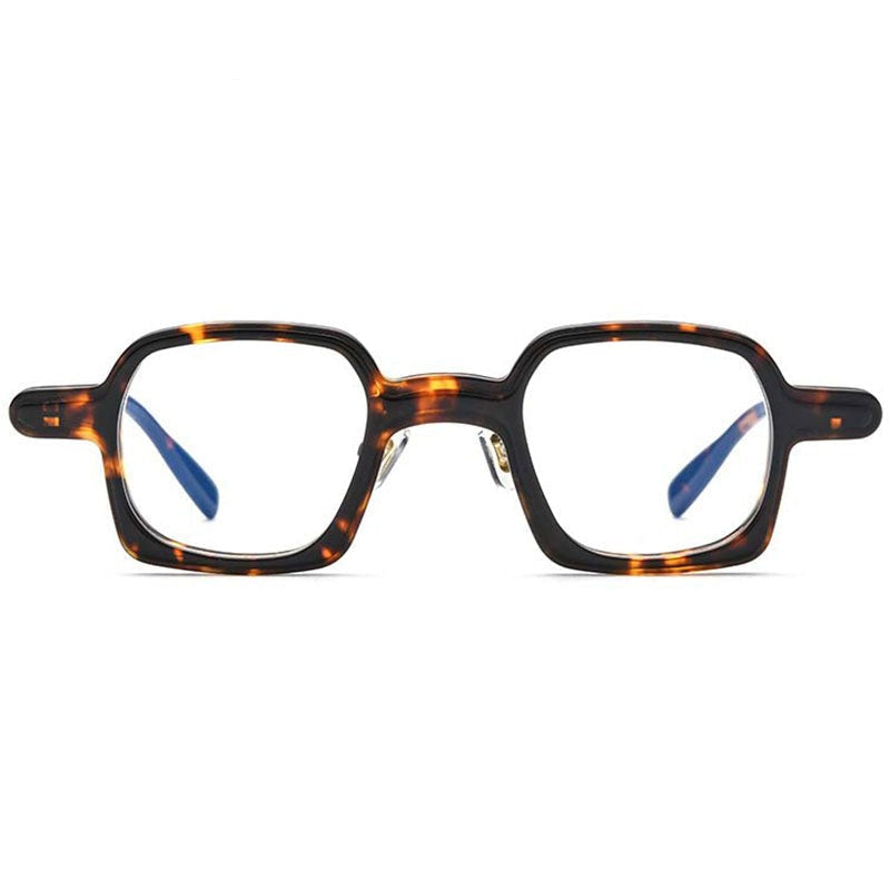 Amos Acetate Retro Square Optical Glasses Frame