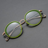 Flynn Acetate Titanium Glasses Frame