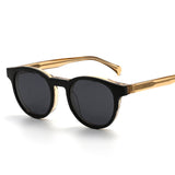 Burton Acetate Alloy Glasses Frame With Magnetic Sunglasses Clips