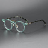 Ron Retro Round Acetate Glasses Frame