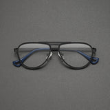 Porro Vintage Alloy Eyeglasses Frame