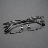 Gavi Acetate Alloy Glasses Frame With Magnetic Sunglasses Clips