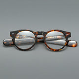Basilio Round Acetate Glasses Frame