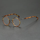 Han Premium Series Vintage Acetate Round Glasses Frame