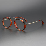 Laver Retro Aviator Acetate Glasses Frame