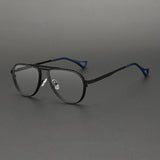 Porro Vintage Alloy Eyeglasses Frame