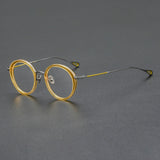 Flynn Acetate Titanium Glasses Frame