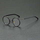 Han Premium Series Vintage Acetate Round Glasses Frame
