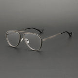 Porro Vintage Alloy Eyeglasses Frame