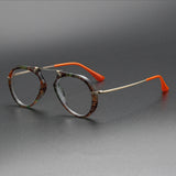 Laver Retro Aviator Acetate Glasses Frame