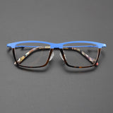 Fuller Rectangle Titanium Glasses Frame