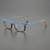 Fuller Rectangle Titanium Glasses Frame