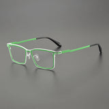 Ewert Rectangle Titanium Glasses Frame