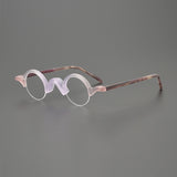 Shaw Round Acetate Glasses Frame