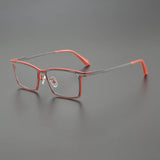 Ewert Rectangle Titanium Glasses Frame