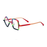 Kit Acetate Polygon Optical Glasses Frame