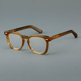 Taro Retro Square Acetate Glasses Frame