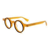 Giusy Round Classical Acetate Handmade Eyeglasses Frame
