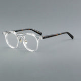 Ron Retro Round Acetate Glasses Frame
