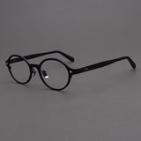 Luther Round Classic Titanium Glasses Frame