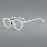 Ron Retro Round Acetate Glasses Frame