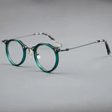 Faye Acetate Titanium Glasses Frame
