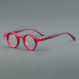 Giusy Round Acetate Eyeglasses Frame