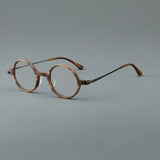 Novak Retro Round Acetate Optical Glasses Frame