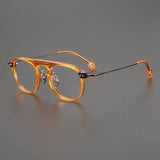 Mac Retro Aviator Acetate Glasses Frame