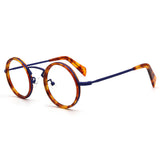 Clay Acetate Alloy Glasses Frame