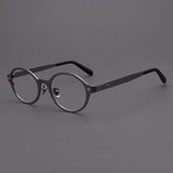 Luther Round Classic Titanium Glasses Frame