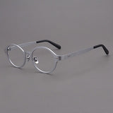 Luther Round Classic Titanium Glasses Frame