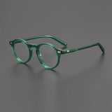 Raed Retro Round Acetate Glasses Frame