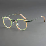 Faye Acetate Titanium Glasses Frame