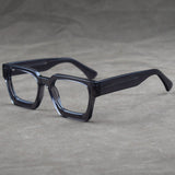 Lew Vintage Square Acetate Glasses Frame