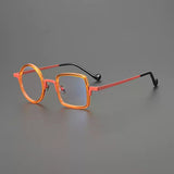 Piers Titanium Acetate Round Glasses Frame