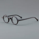 Tim Punk Retro Round Optical Acetate Glasses Frame