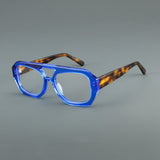 Seely Retro Rectangle Acetate Glasses Frame