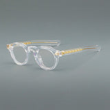 Mika Vintage Geometric Acetate Glasses Frame