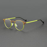 Hector Retro Titanium Eyeglasses Frame