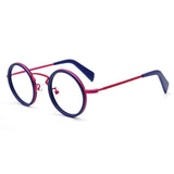 Clay Acetate Alloy Glasses Frame