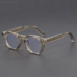 King Retro Polygon Glasses Frame