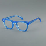 Stod Retro Rectangle Acetate Glasses Frame